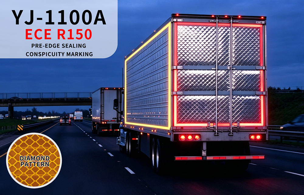 YJ 1100A Vehicle Conspicuity Marking Reflective Tape